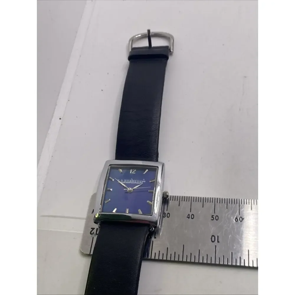 Vintage Weber Mood Ring Style Watch Works New Battery